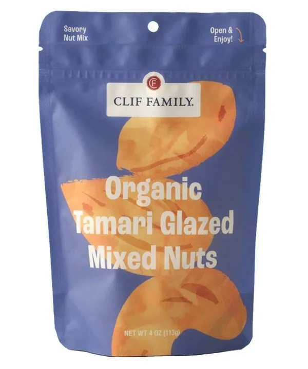 Clif Family Winery & Farm Organic Tamari Glazed Mixed Nuts (4OZ)