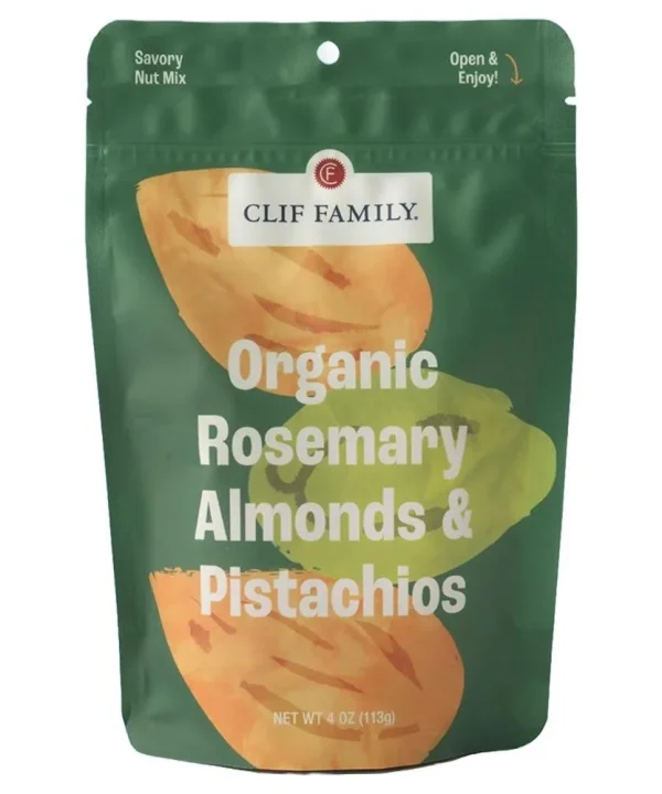 Clif Family Winery & Farm Organic Rosemary Almonds & Pistachios (4OZ)