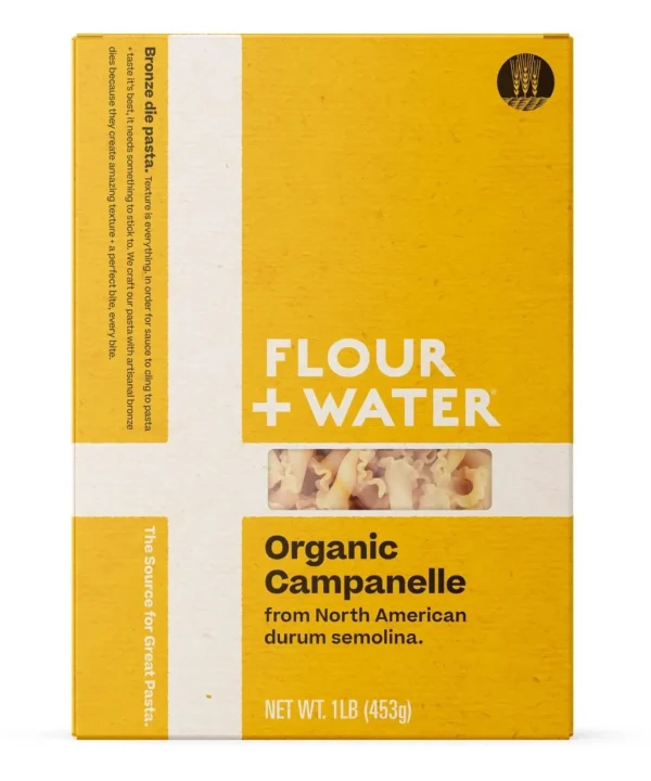 Flour + Water Organic Campanelle (1LB)