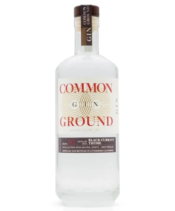 Common Ground Spirits Black Currant & Thyme Gin (750ML)