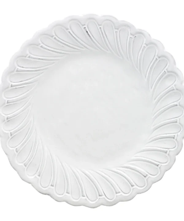 Bella Bianca Pique Salad Plate