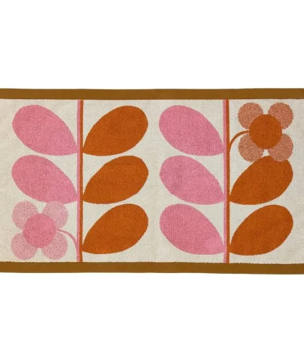Stem Bloom Duo Bath Mat in blush