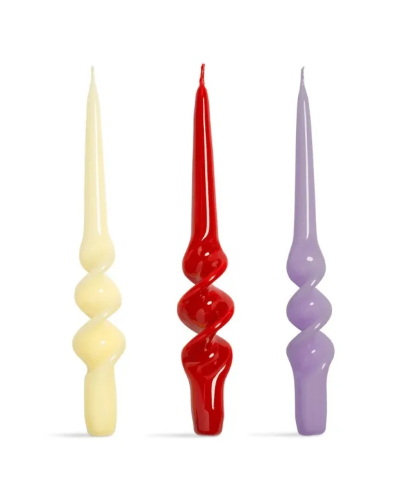 Sunset Candle set of 3 in alpha