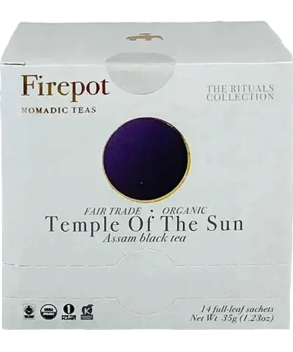 Firepot Nomadic Teas 'Temple Of The Sun' Organic Black Tea (14CT)