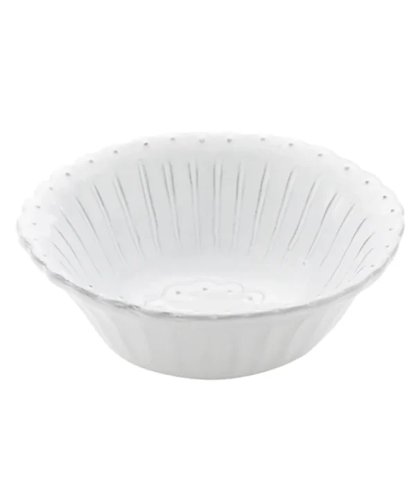Bella Bianca Beaded Cereal Bowl