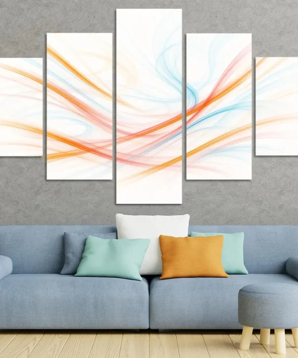 Flight of the Transient Mind 5 Piece HD Canvas Wall Art
