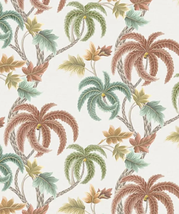 W7903-02 | Byzance Shalimar Chestnut Osborne & Little Wallpaper
