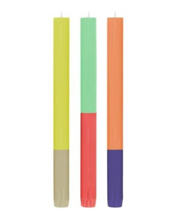 Stick Candle set of 3 in Ibiza