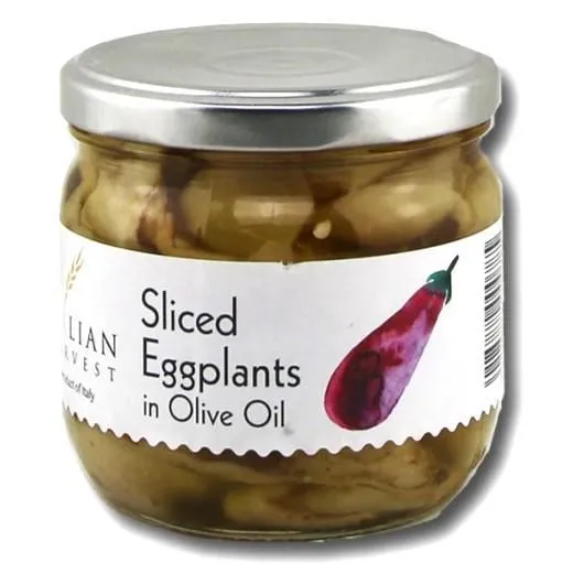 Italian Harvest Sliced Eggplants in Olive Oil (320G)