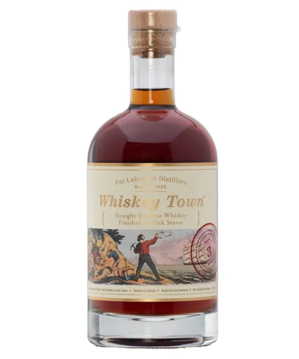 Fat Labrador Distillery 'Whiskey Town' Bourbon (750ML)