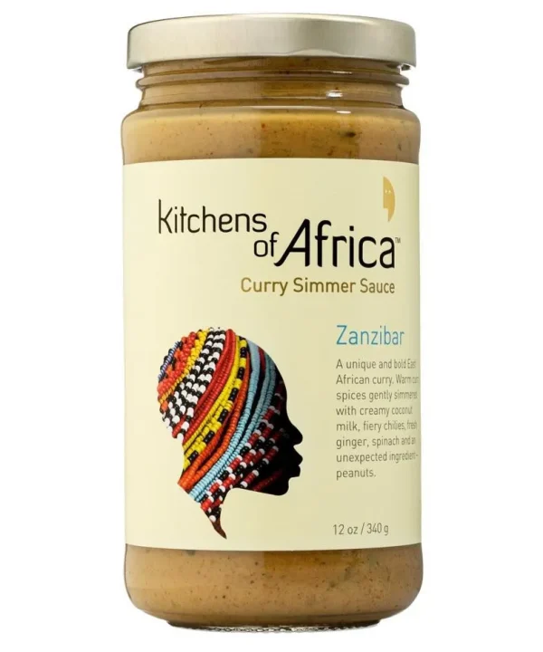 Kitchens Of Africa 'Zanzibar' Curry Simmer Sauce (12OZ)