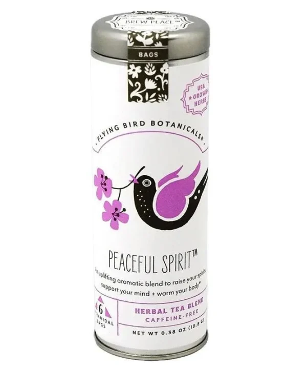 Flying Bird Botanicals 'Peace Of Mind' Herbal Tea Blend (6CT)