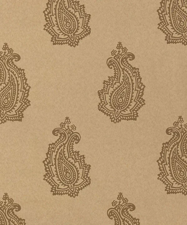 5005303 | Madras Paisley, Tabac Schumacher Wallpaper