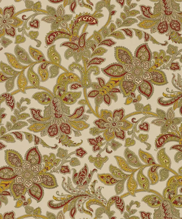 5004071 | Corsini Paisley, Patina Schumacher Wallpaper