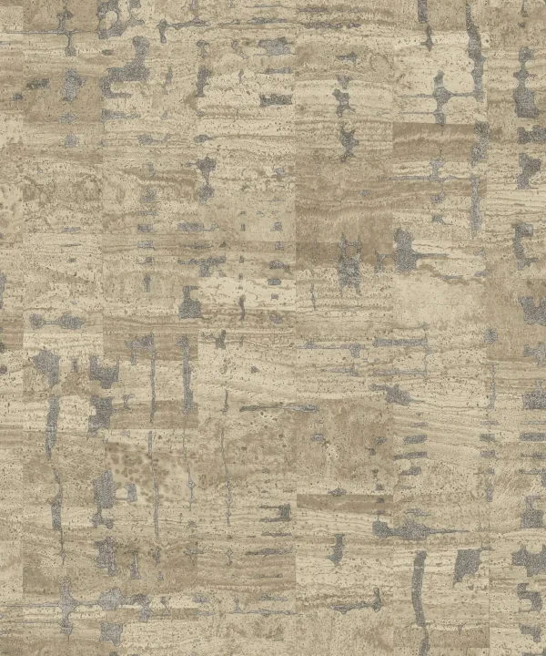 Gn2651 | Woodnote, Pop The Cork Taupe York Wallpaper
