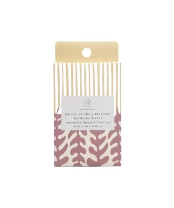 Natural Wardrobe Sachet Lemongrass, Ginger and Clary Sage