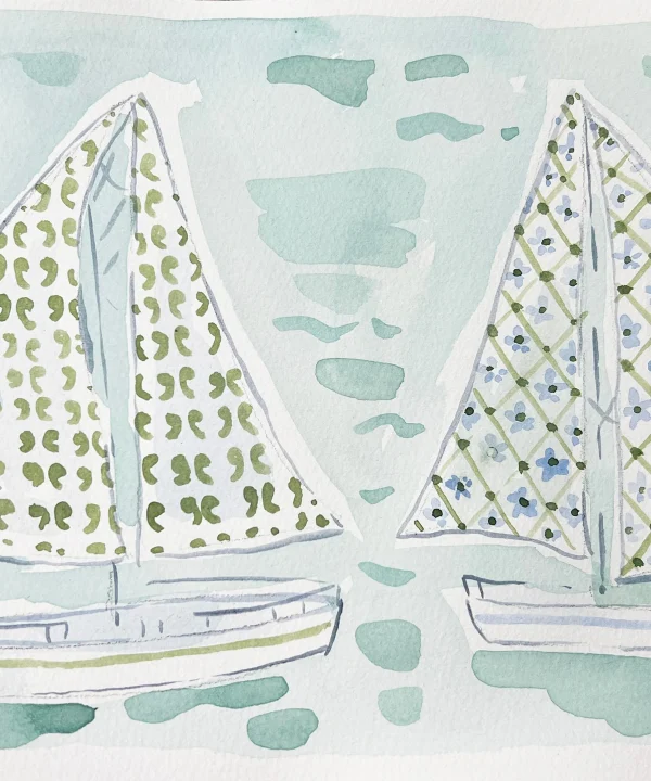 Maritime Patterns No. 1, Original 7x10