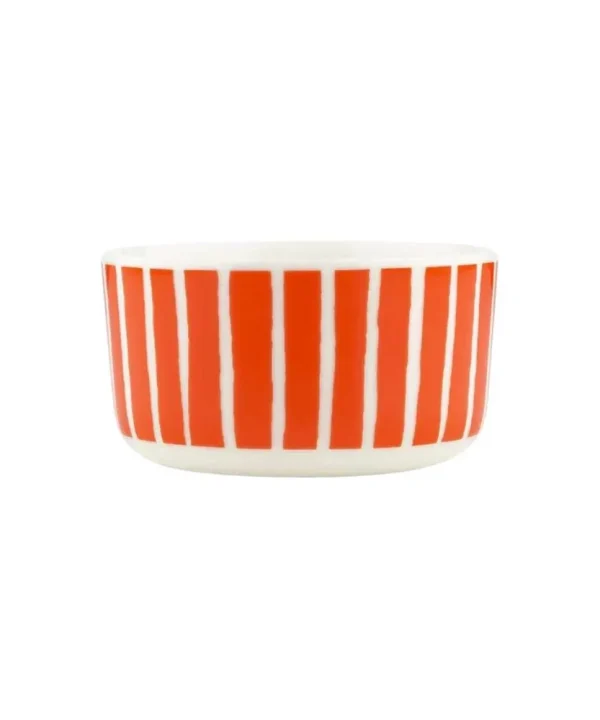 Oiva Piccolo Bowl 500ml in white, orange