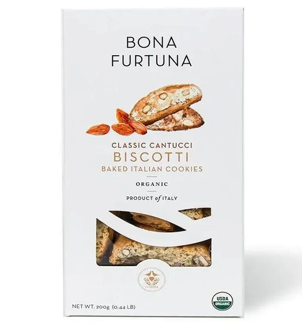 Bona Furtuna 'Classic Cantucci' Organic Biscotti (200G)