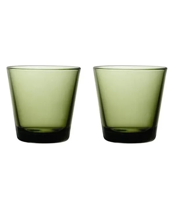 Kartio Tumbler in moss set of 2