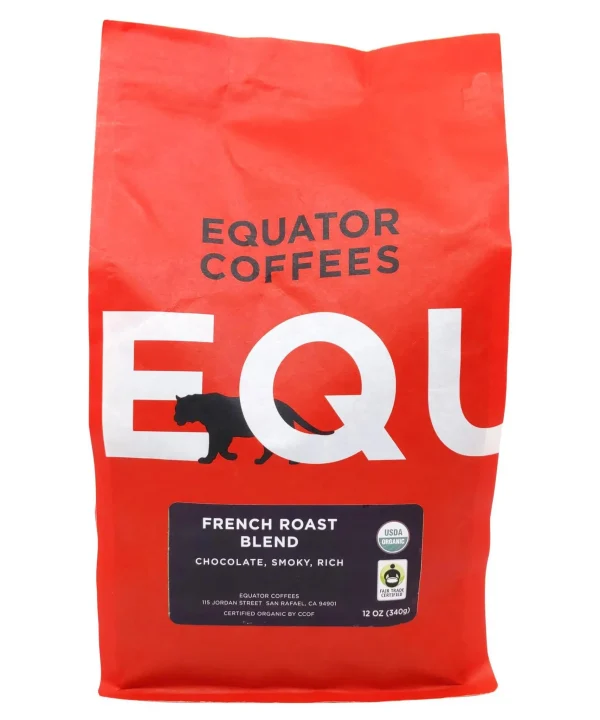 Equator Coffees French Roast Blend Coffee Beans (10.5OZ)