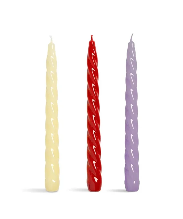 Sunset Candle set of 3 in bravo