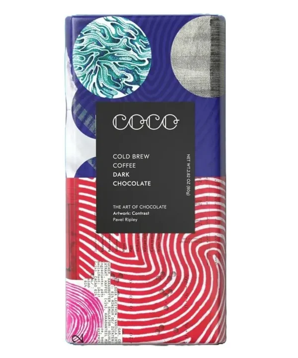 COCO Chocolatier 'Cold Brew Coffee' Dark Chocolate (80G)