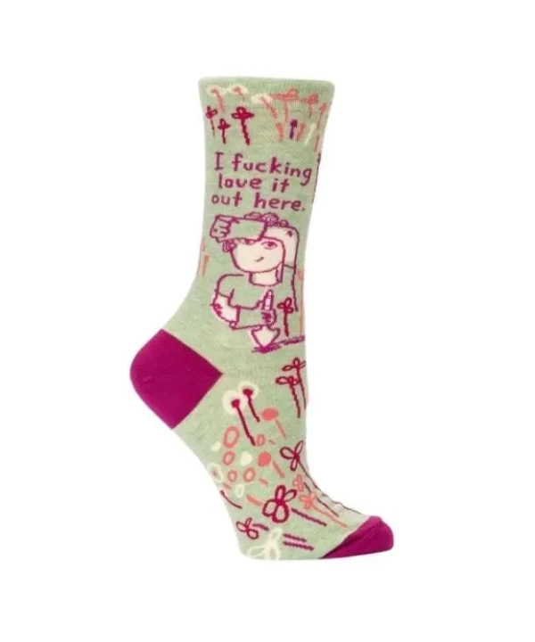 Ladies Socks I Love It Out Here