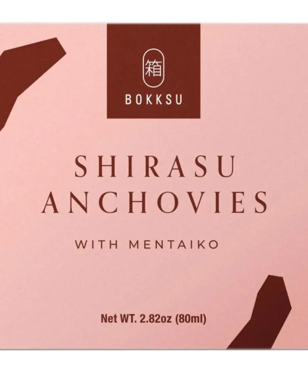 Bokksu Shirasu Anchovies w/ Mentaiko (Cod Roe) (80ML)