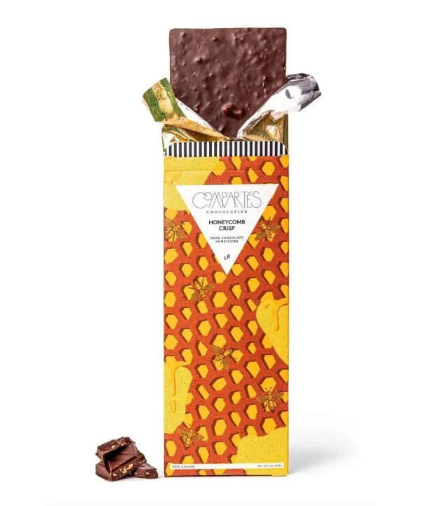 Compartes 'Honeycomb Crisp' Dark Chocolate w/ Honeycomb (3OZ | 68%)