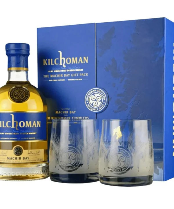 Kilchoman Distillery 'The Machir Bay Gift Pack' Islay Single Malt Scotch (750ML)