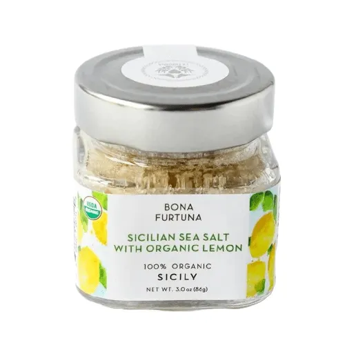 Bona Furtuna Sicilian Sea Salt w/ Organic Lemon (86G)