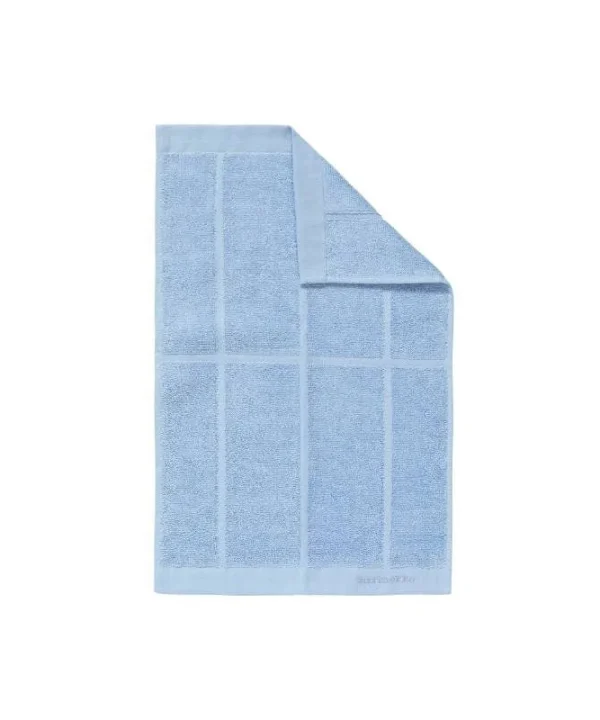 Tiiliskivi Guest Towel 30x50cm in light blue