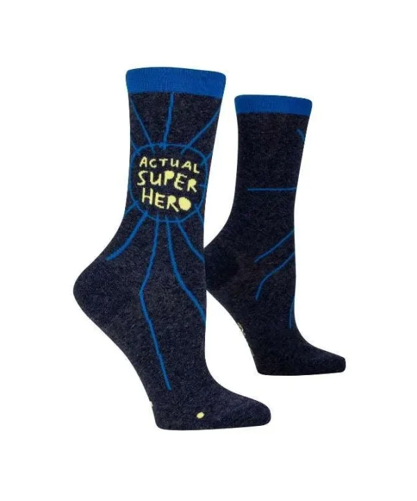 Ladies Socks Actual Super Hero