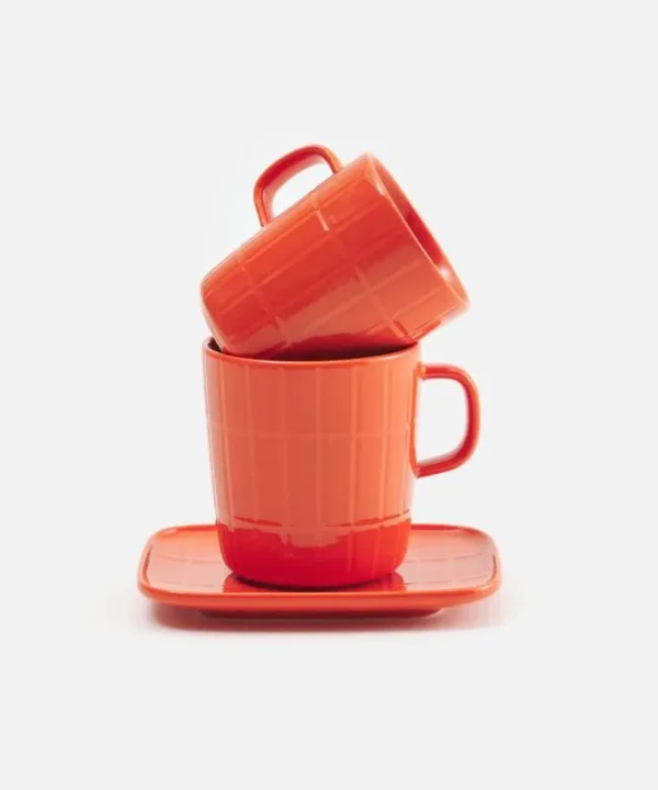 Oiva Tiiliskivi Mug 250ml in orange