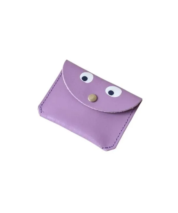 Mini Money Googly Eye Purse in lilac