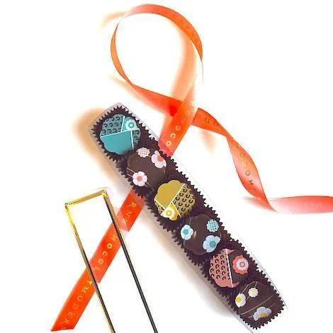 Chocolat Moderne 'The Kimono Collection' Chocolate (6PC)