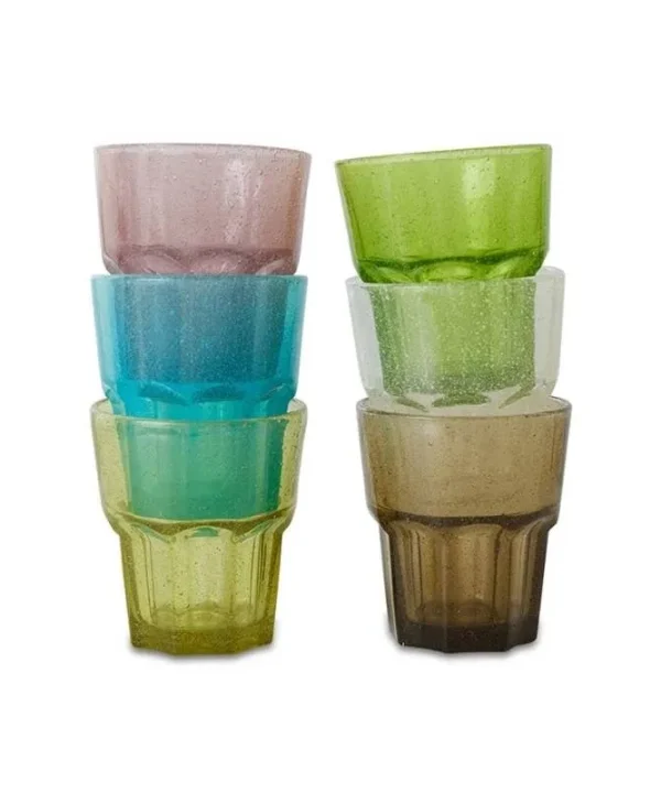 Mineral Water Glasses 260ml set of 6