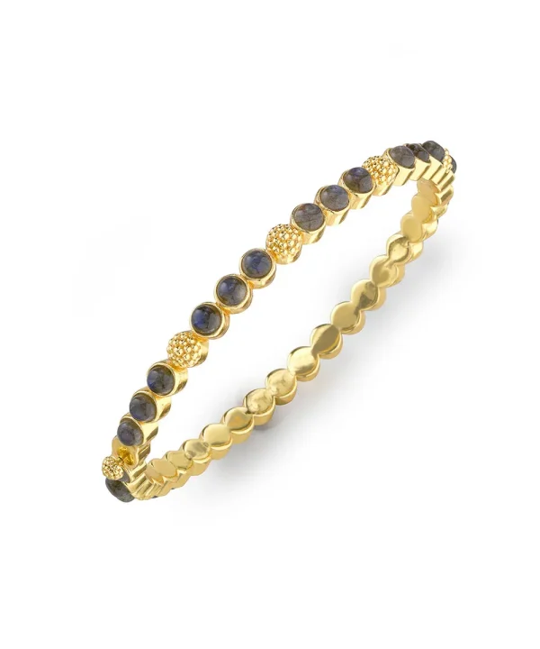 Berry Gem Petite Hinged Bangle