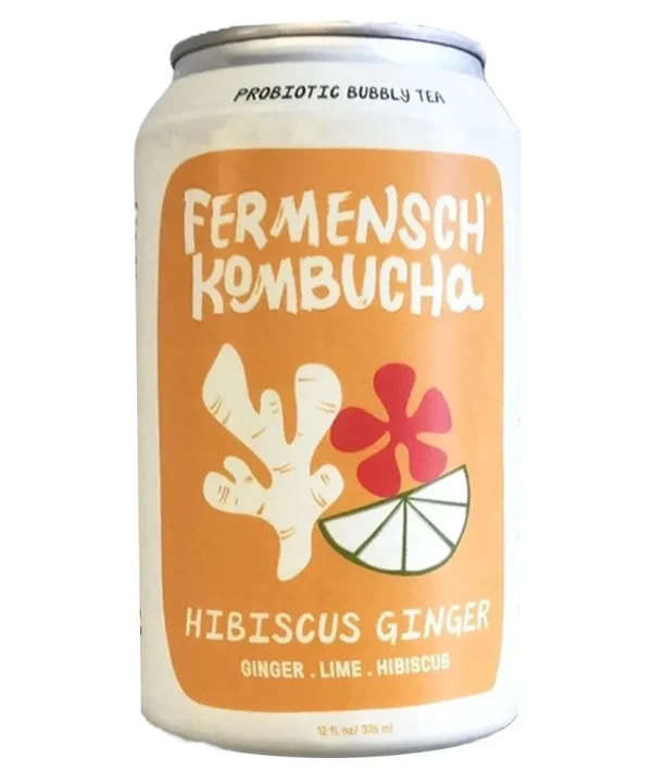 Fermensch Kombucha 'Hibiscus Ginger' Kombucha (12OZ)
