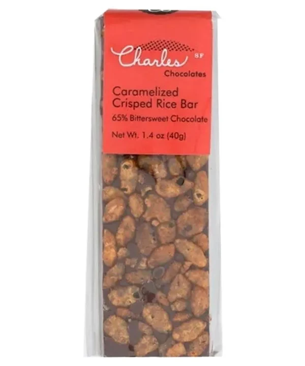 Charles Chocolates 'Caramelized Crisped Rice' Mini Milk Chocolate Bar (1.4OZ)