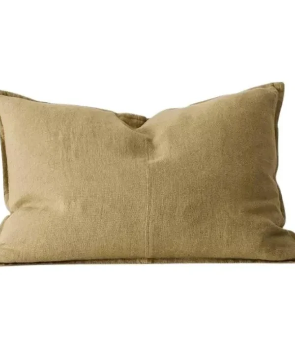 Como Linen Cushion Cover 60x40cm in clay