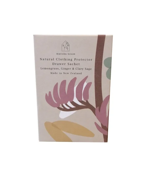 Natural Drawer Sachet Lemongrass, Ginger & Clary Sage