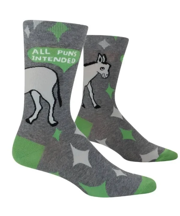 Mens Socks All Puns Intended