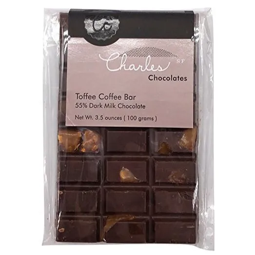 Charles Chocolates 'Toffee Coffee' Bar (3.5OZ)