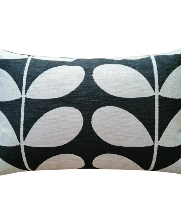 Giant Stem Cushion Cover 60x40cm in gunmetal