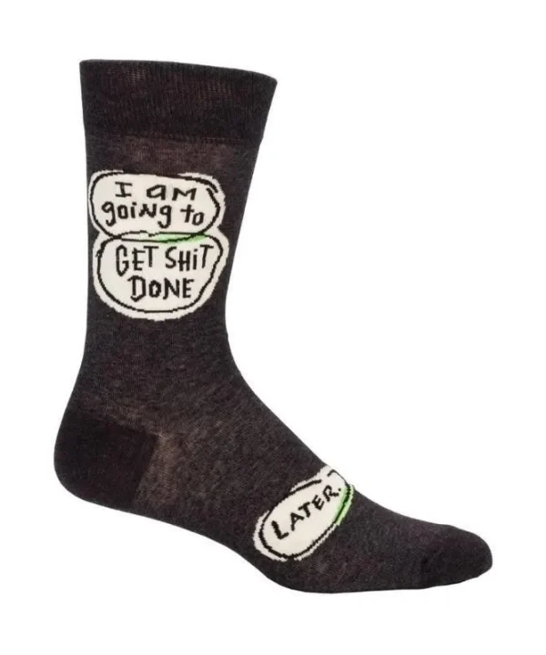 Men's Socks Get It Done Later
